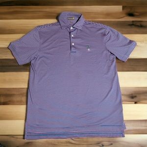 Peter Millar Men's S Small Palmetto Golf Club 1892 Logo Polo Shirt